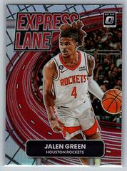 Jalen Green [Holo] #18 Basketball Cards 2022 Panini Donruss Optic Express Lane Prices