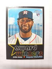 Yordan Alvarez #AW-5 Baseball Cards 2020 Topps Heritage Award Winners Prices