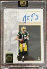 Aaron Rodgers [Autograph] #95 Football Cards 2022 Panini Encased Prices
