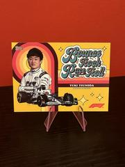 Yuki Tsunoda [Gold] #BRRR-YT Racing Cards 2022 Topps Formula 1 Bounce Rock Race Roll Prices