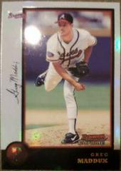 Greg Maddux [Refractor] #16 Baseball Cards 1998 Bowman Chrome Prices
