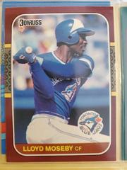 Lloyd Moseby Baseball Cards 1987 Donruss Prices