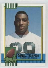 Darrell Thompson Football Cards 1990 Topps Traded Prices
