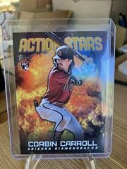 Corbin Carroll [Green] #ASC-3 Baseball Cards 2023 Topps Chrome Update Action Stars Prices