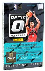 Hobby Box Basketball Cards 2021 Panini Donruss Optic Prices