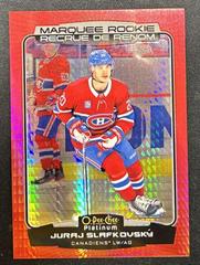 Juraj Slafkovsky [Red Prism] #299 Hockey Cards 2022 O-Pee-Chee Platinum Prices