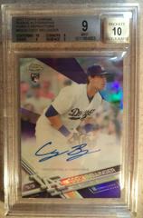 Cody Bellinger [Purple Refractor] #RA-CB Baseball Cards 2017 Topps Chrome Rookie Autographs Prices
