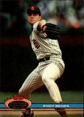 Andy Benes #51 Baseball Cards 1991 Stadium Club Prices
