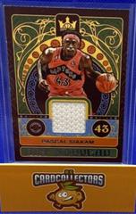 Pascal Siakam #AN-PST Basketball Cards 2022 Panini Court Kings Art Nouveau Prices
