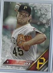 Gerrit Cole [Metallic Snowflake] Baseball Cards 2016 Topps Holiday Prices