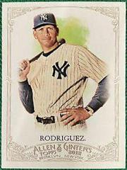 Alex Rodriguez #288 Baseball Cards 2012 Topps Allen & Ginter Prices