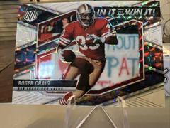 Roger Craig [White] #SB-8 Football Cards 2022 Panini Mosaic In It to Win It Prices