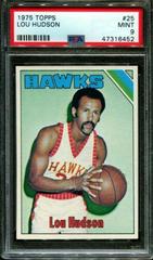 Lou Hudson #25 Basketball Cards 1975 Topps Prices