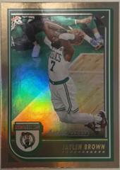 Jaylen Brown [Artist Proof Gold] Basketball Cards 2022 Panini Hoops Prices