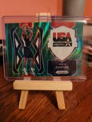 Vince Carter [Green Wave] Basketball Cards 2021 Panini Prizm USA Prices