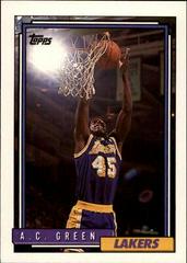A.C. Green #159 Basketball Cards 1992 Topps Prices