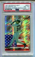 Ken Griffey Jr. [Atomic Refractor] #BBP2 Baseball Cards 1997 Bowman's Best Preview Prices