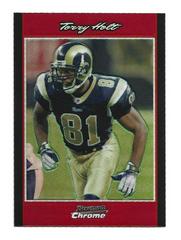Torry Holt [Red Refractor] #BC213 Football Cards 2007 Bowman Chrome Prices