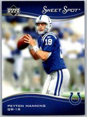 Peyton Manning #39 Football Cards 2005 Upper Deck Sweet Spot Prices
