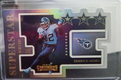 Derrick Henry #SDC-DHE Football Cards 2022 Panini Contenders Superstar Die Cuts Prices