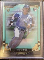 Bobby Witt Jr. [Aquamarine] #9 Baseball Cards 2022 Topps Triple Threads Prices