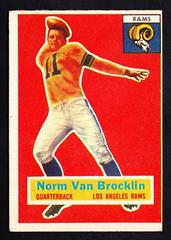 Norm Van Brocklin Football Cards 1956 Topps Prices