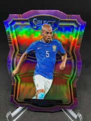 Fernandinho [Purple Die Cut] Soccer Cards 2017 Panini Select Prices