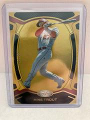 Mike Trout [Gold] #15 Baseball Cards 2021 Panini Chronicles Certified Prices