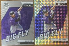 Kris Bryant #BF-4 Baseball Cards 2022 Panini Mosaic Big Fly Prices