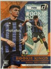 Raoul Bellanova [Orange] #7 Soccer Cards 2022 Panini Donruss Rookie Kings Prices