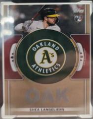 Shea Langeliers [Gold] #TLP-SHL Baseball Cards 2023 Topps Team Logo Patch Prices