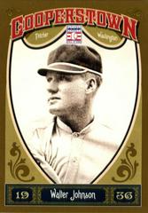 Walter Johnson #7 Baseball Cards 2013 Panini Cooperstown Prices