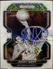 Jerry West [White Sparkle] Basketball Cards 2022 Panini Prizm Draft Picks Prices