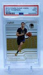 Klay Thompson [Gold] #44 Basketball Cards 2015 Panini Clear Vision Prices