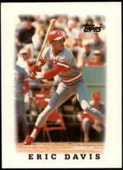 Eric Davis #46 Baseball Cards 1988 Topps Mini League Leaders Prices