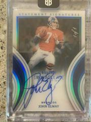 John Elway #25 Football Cards 2023 Panini Immaculate Statement Signature Prices