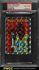 Magic Johnson Basketball Cards 1985 Prism Jewel Stickers Prices