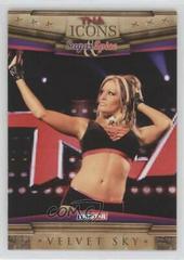Velvet Sky Wrestling Cards 2010 TriStar TNA Icons Prices