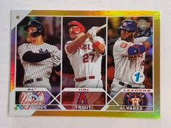 Aaron Judge, Mike Trout, Yordan Alvarez [1st Edition] Baseball Cards 2023 Topps Prices