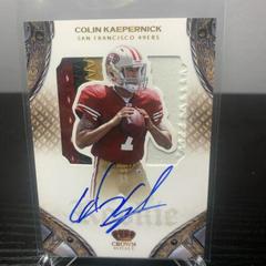 Colin Kaepernick [Jersey Autograph] Football Cards 2011 Panini Crown Royale Prices
