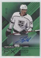 Quinton Byfield Hockey Cards 2021 Upper Deck Synergy Autograph Rookies Prices