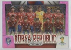 Korea Republic [Purple Prizm] Soccer Cards 2014 Panini Prizm World Cup Team Photos Prices