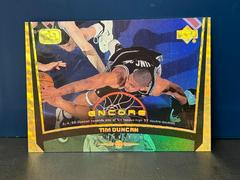 Tim Duncan Game Dated Gold F/X Basketball Cards 1998 Upper Deck Encore Prices
