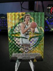 Larry Bird [Reactive Yellow] Basketball Cards 2022 Panini Mosaic Epic Performers Prices