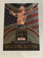 Colby Covington #6 Ufc Cards 2023 Panini Select UFC Global Icons Prices
