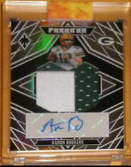 Aaron Rodgers #PPA-AR Football Cards 2022 Panini Phoenix Paragon Patch Autographs Prices
