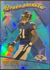 Chris McAlister [Refractor] Football Cards 2003 Topps Chrome Record Breakers Prices