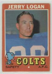 Jerry Logan #134 Football Cards 1971 Topps Prices