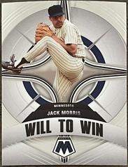 Jack Morris #WW-9 Baseball Cards 2022 Panini Mosaic Will to Win Prices