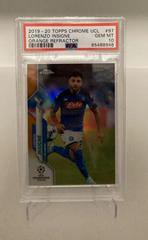 Lorenzo Insigne [Orange Refractor] Soccer Cards 2019 Topps Chrome UEFA Champions League Prices